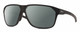 Profile View of Smith Optics Leadout Pivlock Designer Polarized Reading Sunglasses with Custom Cut Powered Smoke Grey Lenses in Matte Black Unisex Square Full Rim Acetate 63 mm