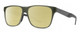 Profile View of Smith Optics Lowdown Steel Designer Polarized Reading Sunglasses with Custom Cut Powered Sun Flower Yellow Lenses in Matte Moss Crystal Green/Gunmetal Unisex Classic Full Rim Acetate 56 mm