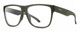 Profile View of Smith Optics Lowdown XL 2 Designer Progressive Lens Blue Light Blocking Eyeglasses in Matte Moss Crystal Green Unisex Classic Full Rim Acetate 60 mm