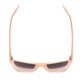 Top View of SITO SHADES BENDER Womens Sunglasses in Vanilla Pink Crystal/Minky Gradient 57mm