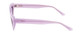 Side View of SITO SHADES DIRTY EPIC Cat Eye Sunglasses Wild Orchid Purple Crystal/Smoke 55 mm