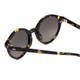 Close Up View of SITO SHADES DIXON Unisex Sunglasses Yellow Black Tortoise/Horizon Gradient 52 mm