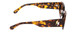 Side View of SITO SHADES JUICY Womens Designer Sunglasses in Honey Tortoise Havana/Brown 53mm