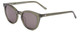 Profile View of SITO SHADES NOW OR NEVER Women's Sunglasses in Pine Green Crystal/Iron Gray 50mm