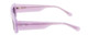 Side View of SITO SHADES REACHING DAWN Women Sunglasses Wild Orchid Purple Crystal/Smoke 51mm