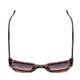 Top View of SITO SHADES SENSORY DIVISION Cateye Sunglass Quartz Tort/Rosewood Gradient 53 mm