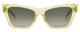 Front View of SITO SHADES WONDERLAND Womens Cat Eye Sunglasses Limeade Green Crystal/Dusk 54mm
