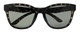 Front View of Smith Optics Caper-WR7 Unisex Sunglasses Black & Beige Tortoise Havana/Grey 53mm