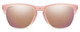 Front View of Smith Optics Haywire-F45 Women Sunglasses Purple Gold/Chromapop Pink Mirror 55mm