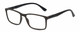 Profile View of Geoffrey Beene GBR002 Designer Progressive Lens Blue Light Blocking Eyeglasses in Grey Tortoise Havana Black Mens Rectangular Full Rim Acetate 53 mm