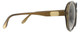 Side View of GUCCI GG0793SK-002 Women's Designer Sunglasses Chocolate Crystal Gold/Brown 59mm