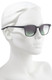Top View of NIKE Session-080 Unisex Sunglasses in Oil Grey Crystal Green/Olive Gradient 51mm