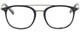 Front View of John Varvatos V378 Designer Reading Eye Glasses with Custom Cut Powered Lenses in Gloss Navy Blue Smokey Grey 2-Tone Gunmetal Unisex Panthos Full Rim Acetate 49 mm