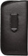 Image 1 of Wholesale Bulk Lot of Calabria Soft Slip-In Eyeglasses Case Vertical Pocket Clip Black Men/Women Faux Leather Felt Lining 6.5"x3.35