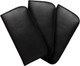 Image 6 of Wholesale Bulk Lot of Calabria Soft Slip-In Eyeglasses Case Vertical Pocket Clip Black Men/Women Faux Leather Felt Lining 6.5"x3.35