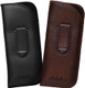 Image 6 of Wholesale Bulk Lot Calabria Slim Eye Glasses Case w/Clip Soft PU Leather Black Men Women Pouch Slip-In Eyewear Holder Sunglass Bag