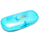 Image 1 of Wholesale Bulk Lot Calabria Kiddos Kids Hard Plastic Eyeglass Case Blue Magnetic Closure Boy Girl Small Sunglass Holder Protective