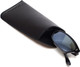 Image 3 of Wholesale Bulk Lot of Black Mens Womens Slim No-Clip EyeGlasses Case Soft Syn.Leather Felt Interior