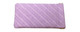 Image 1 of Wholesale Bulk Lot of Calabria Squeeze Top Eyeglass Case Soft Faux Leather Purple Women Braid Texture Pattern Holder Sunglass Pouch