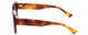 Side View of SITO SHADES Indi Unisex Sunglass Orange Brown Tortoise Havana/Pink Gradient 50mm