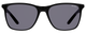 Front View of Police SPL872 Unisex Full Rim Designer Sunglasses in Gloss Black/Dark Grey 56 mm