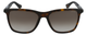 Front View of Police SPL872 Unisex Sunglasses Tortoise Havana Brown Silver/Amber Gradient 56mm