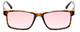 Front View of Medspex L2007 C2 Tortoise FL-41 Pink Anti-Migraine Reduce Light Sensitive Glasses