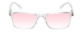 Front View of Medspex L2007 C3 Crystal FL-41 Pink Anti-Migraine Reduce Light Sensitive Glasses