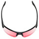 Top View of Medspex Sport 202BF FL41 Pink BIFOCAL Migraine Reduction Safety Glasses in Black