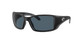 Close Up View of Costa Del Mar Blackfin Unisex Designer Sunglasses Black/Polarized Gray 580P 62mm Alternate 1