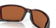 Profile View of Costa Del Mar Blackfin Unisex Sunglass Tortoise/Polarized Green Mirror 580P 62mm Alternate 1