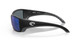 Side View of Costa Del Mar Blackfin Unisex Sunglass in Black/Polarized Blue Mirror 580P 62 mm