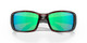 Close Up View of Costa Del Mar Blackfin Unisex Sunglass Tortoise/Polarized Green Mirror 580G 62mm