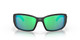 Front View of Costa Del Mar Blackfin Unisex Sunglasses Black/Polarized Green Mirror 580G 62 mm