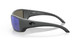 Side View of Costa Del Mar Blackfin Unisex Sunglasses in Gray/Polarized Blue Mirror 580G 62mm