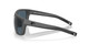 Side View of Costa Del Mar Broadbill Unisex Sunglasses in Grey Black/Polarized Gray 580P 61mm