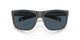 Close Up View of Costa Del Mar Broadbill Unisex Sunglasses in Grey Black/Polarized Gray 580P 61mm
