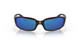 Front View of Costa Del Mar Brine Unisex Sunglass in Tortoise/Polarized Blue Mirror 580P 59 mm