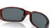 Profile View of Costa Del Mar Brine Unisex Sunglass in Tortoise/Polarized Blue Mirror 580P 59 mm Alternate 1