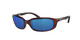 Close Up View of Costa Del Mar Brine Unisex Sunglass in Tortoise/Polarized Blue Mirror 580P 59 mm Alternate 1