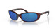 Profile View of Costa Del Mar Brine Unisex Sunglass in Tortoise/Polarized Blue Mirror 580P 59 mm