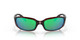 Front View of Costa Del Mar Brine Unisex Sunglasses Tortoise/Polarized Green Mirror 580G 59 mm