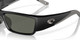 Top View of Costa Del Mar Corbina Pro Unisex Sunglasses Black/Polarized Gray 580G GLASS 61mm