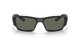 Front View of Costa Del Mar Corbina Pro Unisex Sunglasses Black/Polarized Gray 580G GLASS 61mm