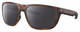 Profile View of Costa Del Mar Ferg Designer Polarized Reading Sunglasses with Custom Cut Powered Smoke Grey Lenses in Matte Tortoise Havana Unisex Panthos Full Rim Acetate 59 mm