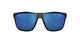 Side View of Costa Del Mar Ferg Unisex Panto Sunglasses Black/Polarized Blue Mirror 580P 59mm Alternate 1