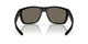 Front View of Costa Del Mar Ferg Unisex Sunglasses Black/Polarized Blue Mirror 580G GLASS 59mm Alternate 1