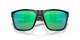 Close Up View of Costa Del Mar Ferg Unisex Sunglass Black/Polarized Green Mirror 580G GLASS 59 mm