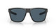Front View of Costa Del Mar Ferg XL Unisex Designer Sunglasses Black/Polarized Gray 580P 62 mm