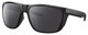 Profile View of Costa Del Mar Ferg XL Designer Polarized Sunglasses with Custom Cut Smoke Grey Lenses in Matte Black Unisex Panthos Full Rim Acetate 62 mm